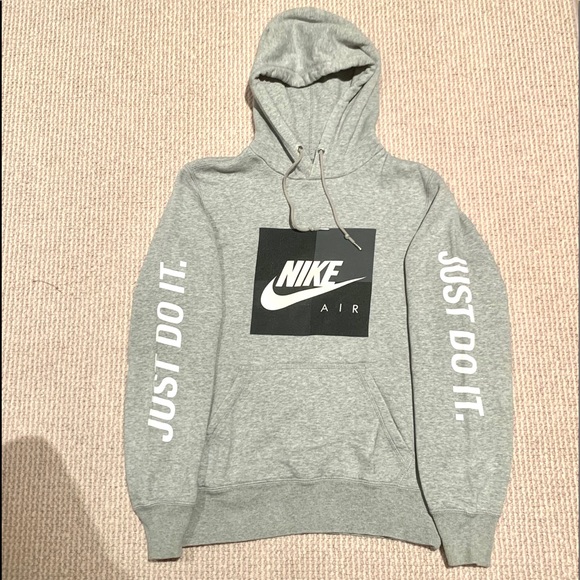 nike just do it zip hoodie mens